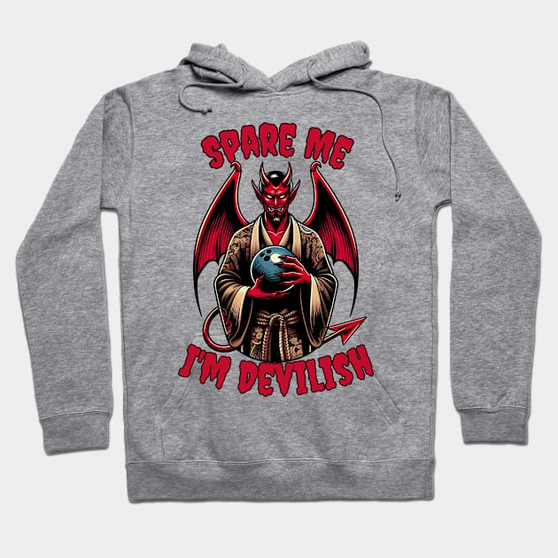 Bowling Devil Hoodie by Japanese Fever